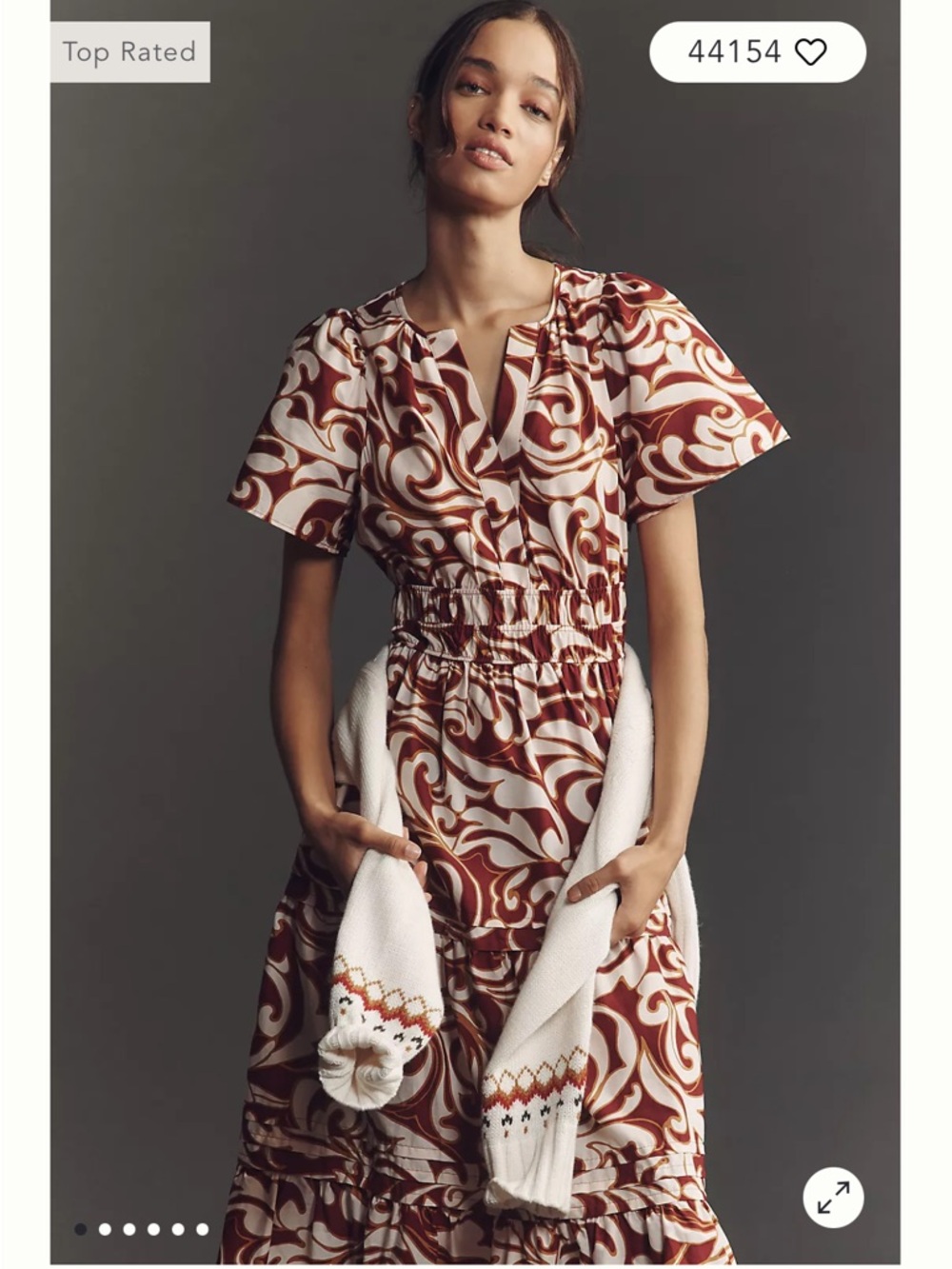 NWT Somerset Maxi by Anthropologie — Burgandy